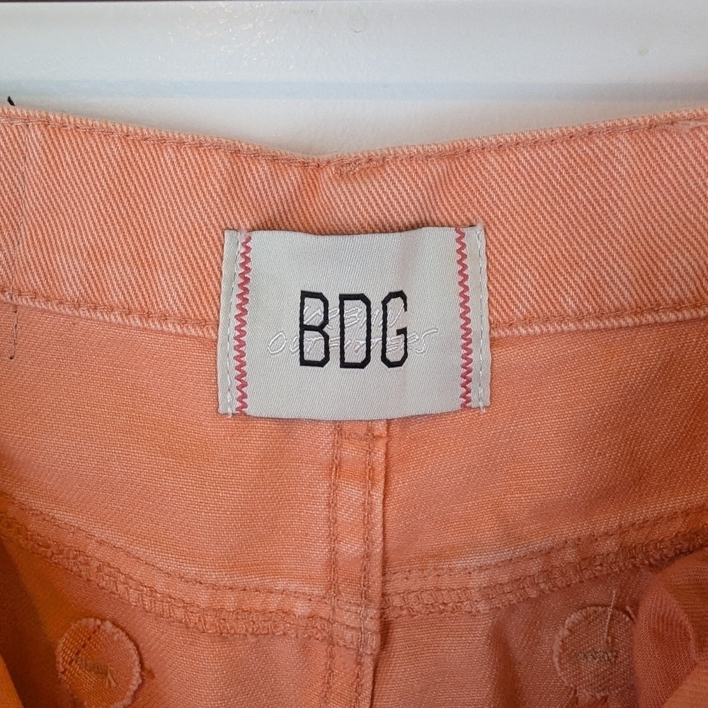 Urban Outfitters BDG Low A-Wide Orange Jeans, Sz 31 - Picture 5 of 8